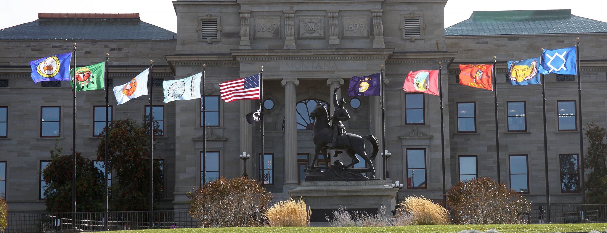 Tribal Flag Plaza